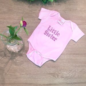 Little Sister Ruffle Bum Onesie